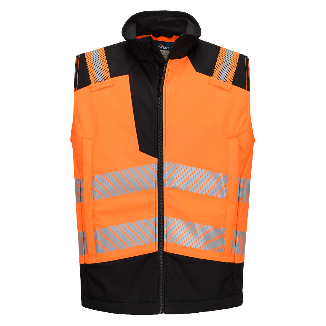 Kamizelka ostrzegawcza trudnopalna PW3 Modaflame Softshell - L