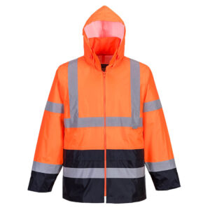 Klasyczna kurtka przeciwdeszczowa ostrzegawcza - 4XL
