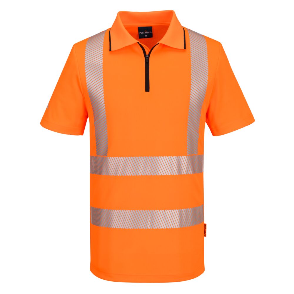 Kurtka ostrzegawcza polo KX3 z krótkim rękawem - 4XL