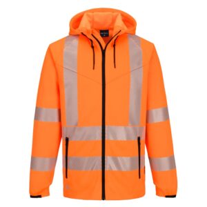 Sportowa bluza ostrzegawcza KX3 z kapturem zapinana na zamek - 4XL