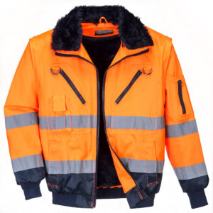 Kurtka ostrzegawcza Pilot 3w1 - 4XL