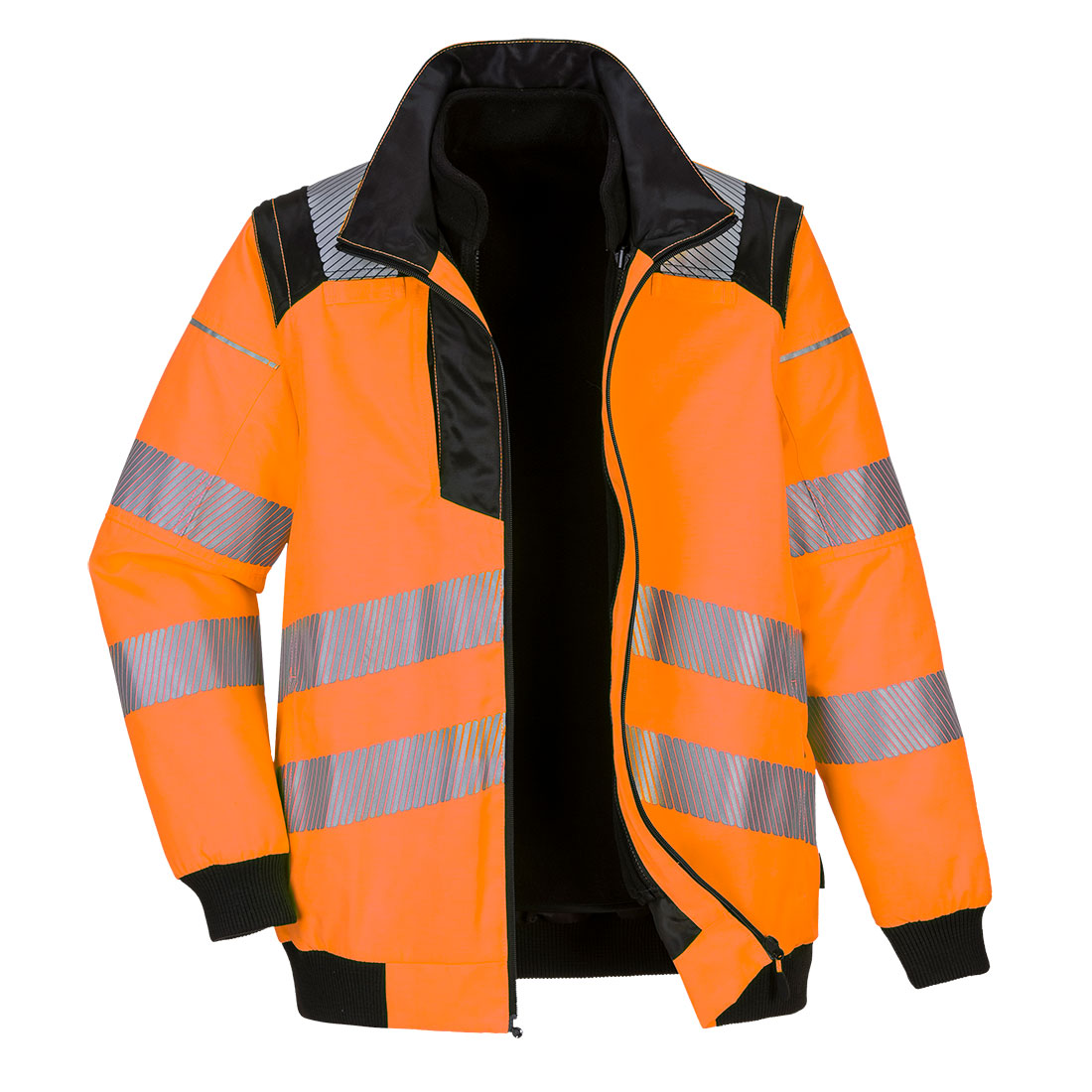 Kurtka pilotka ostrzegawcza PW3 3 w 1 - L