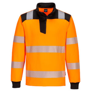 Bluza ostrzegawcza PW3 z zamkiem 1/4 - 4XL