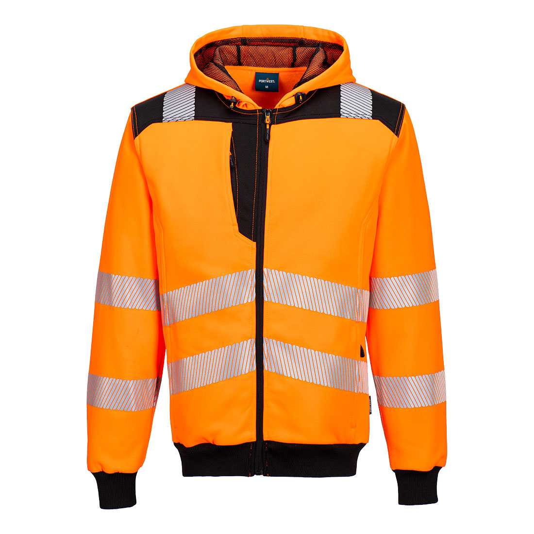 Bluza ostrzegawcza PW3 z kapturem - 4XL