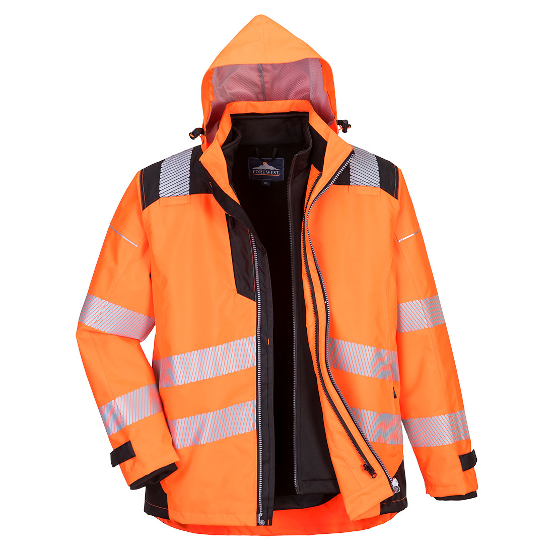 Kurtka ostrzegawcza 3 w 1 PW3 - 4XL