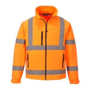 Softshell ostrzegawczy Classic (3 warstwy) - L