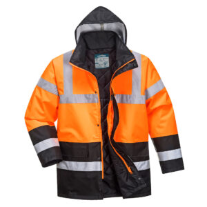 Dwukolorowa kurtka ostrzegawcza Traffic - 4XL