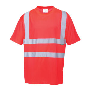 T-shirt ostrzegawczy - L