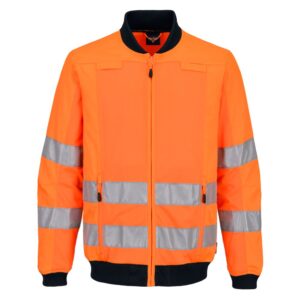Hi-Vis Mesh Panel Work Jacket - 4XL