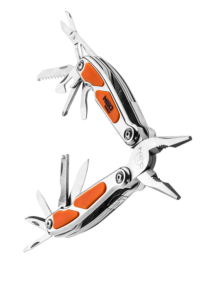 Multifunction tool, 12 elements, with LED - obrazek 4