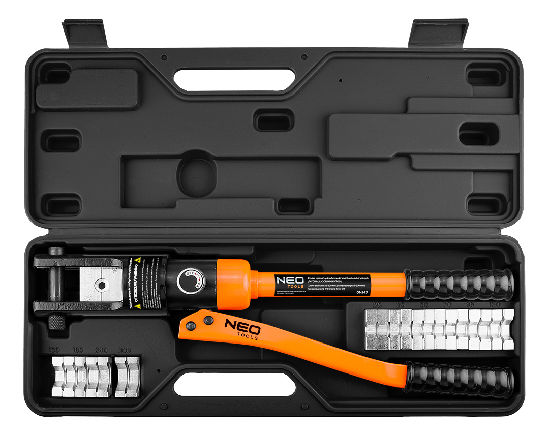 Praska ręczna hydrauliczna do końcówek elektrycznych 16-300 mm - obrazek 6