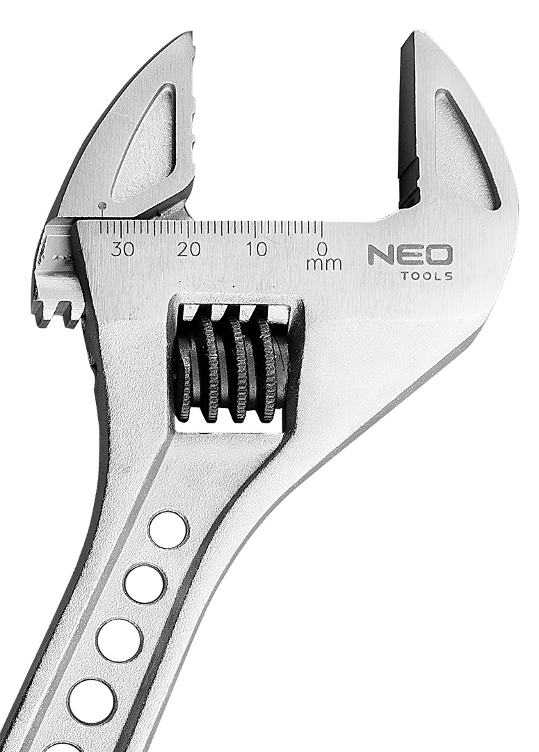 Klucz nastawny 250 mm, zakres 0-33 mm - obrazek 3
