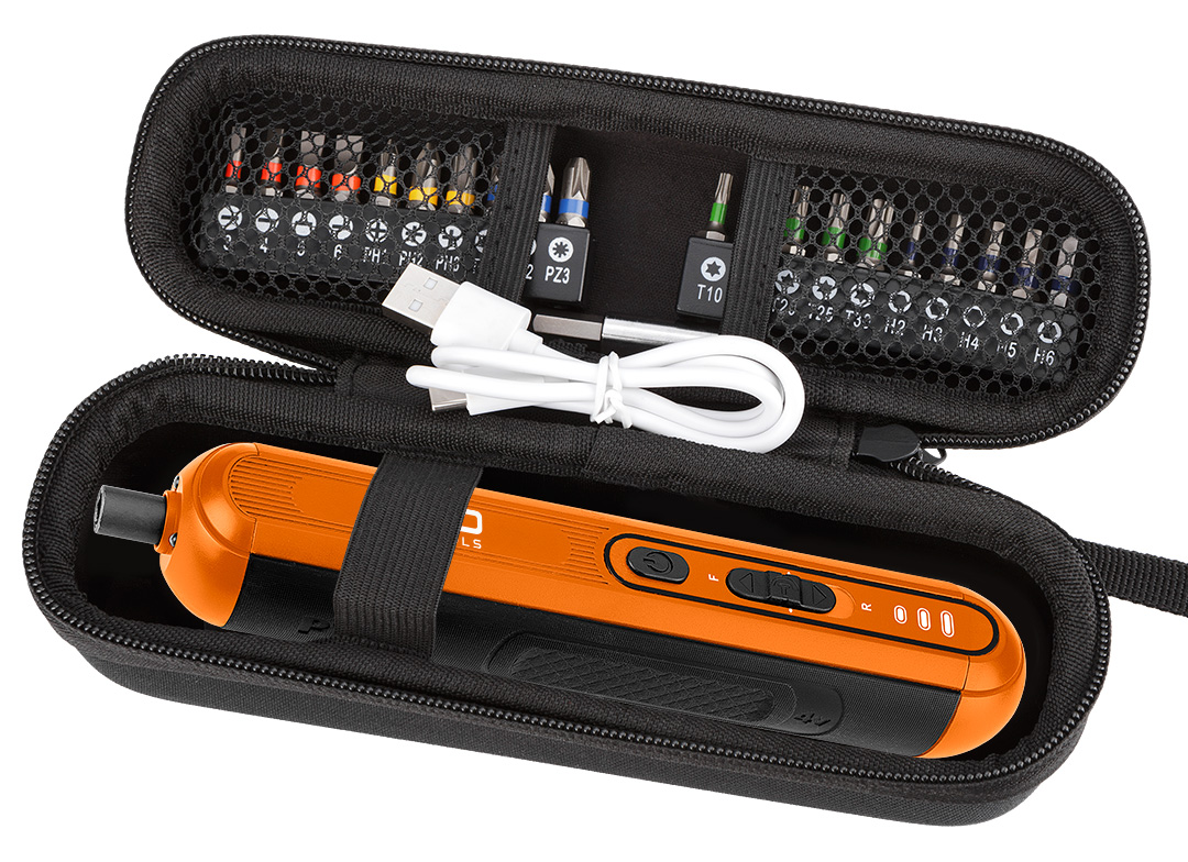 Wkrętak akumulatorowy 4V, Li-Ion, USB-C - obrazek 12