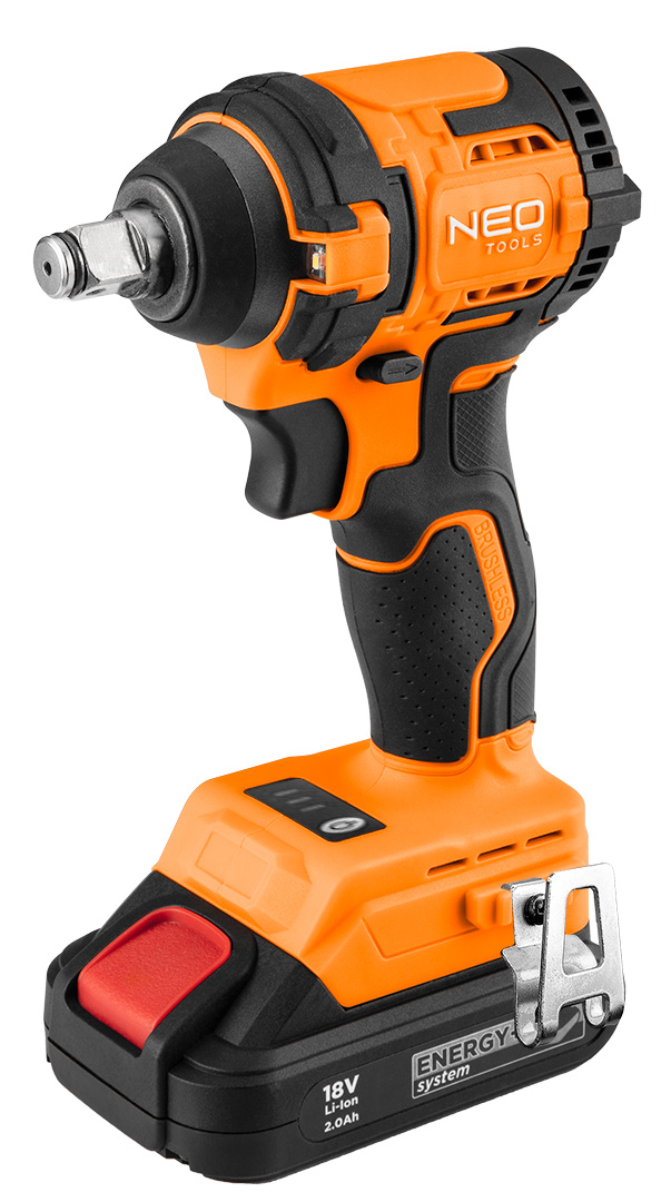 Klucz udarowy bezszczotkowy Energy+ 18V, 350 Nm, 1/2”, compact, bez akumulatora - obrazek 2