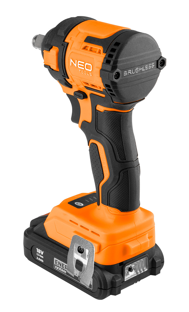 Klucz udarowy bezszczotkowy Energy+ 18V, 350 Nm, 1/2”, compact, bez akumulatora - obrazek 4