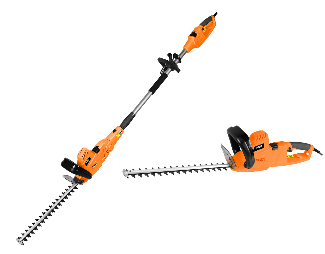 Urządzenie ogrodowe 2w1 z wysięgnikiem: pilarka łańcuchowa 750W 250mm+nożyce do żywopłotu 550W 460mm - obrazek 10