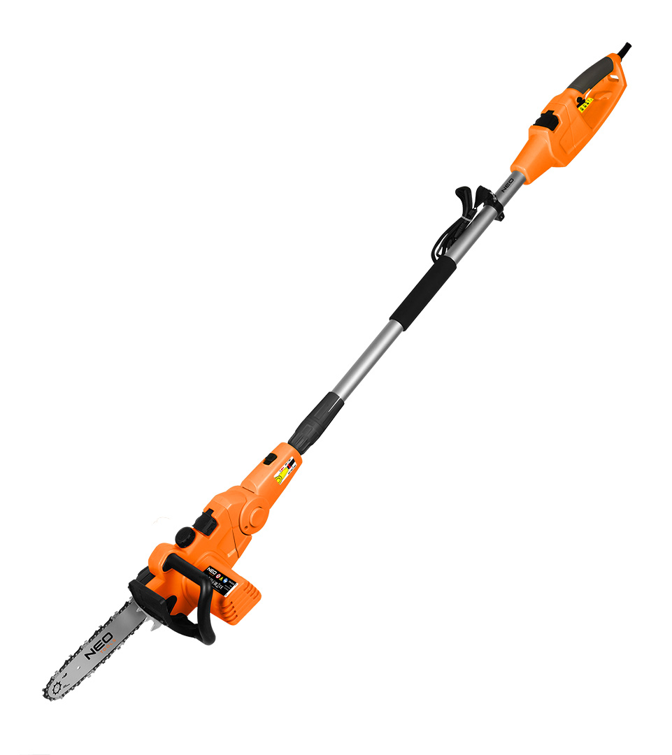 Urządzenie ogrodowe 2w1 z wysięgnikiem: pilarka łańcuchowa 750W 250mm+nożyce do żywopłotu 550W 460mm - obrazek 19