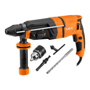 Młotowiertarka SDS+ 900W, 3.5J walizka