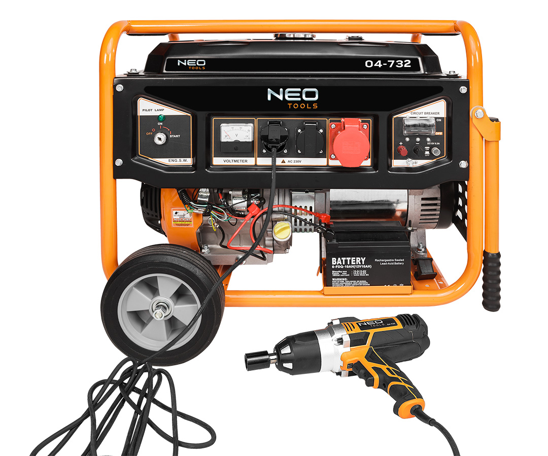 Agregat trójfazowy 7000W - 7500W - obrazek 4