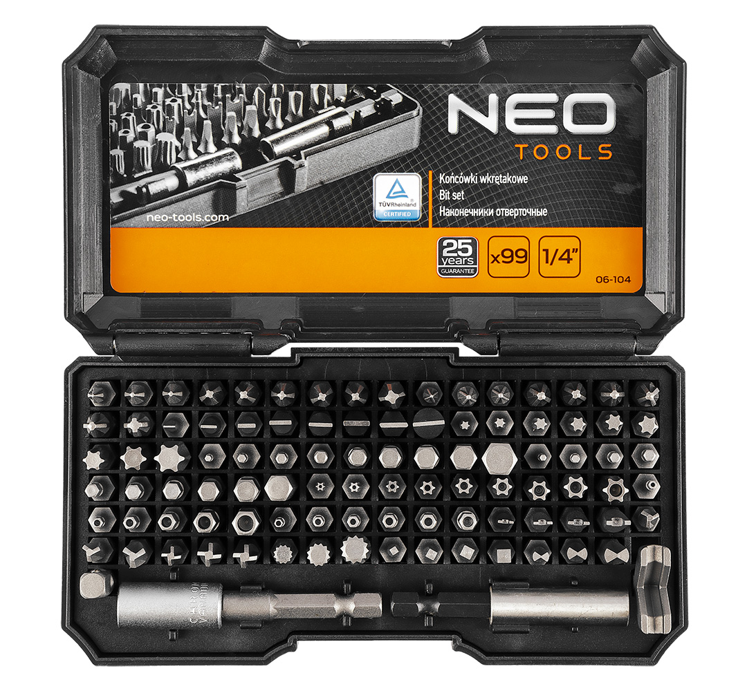 Screwdriver bits with holder, set 99 pcs - obrazek 7