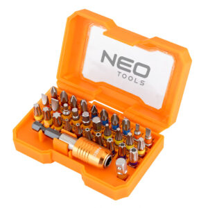 Screwdriver bits with holder, set 32 pcs