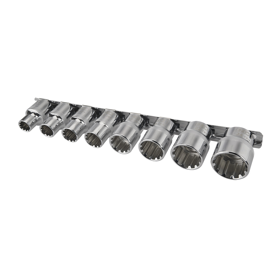 Nasadki Spline 1/2", zestaw 8 szt. - obrazek 3