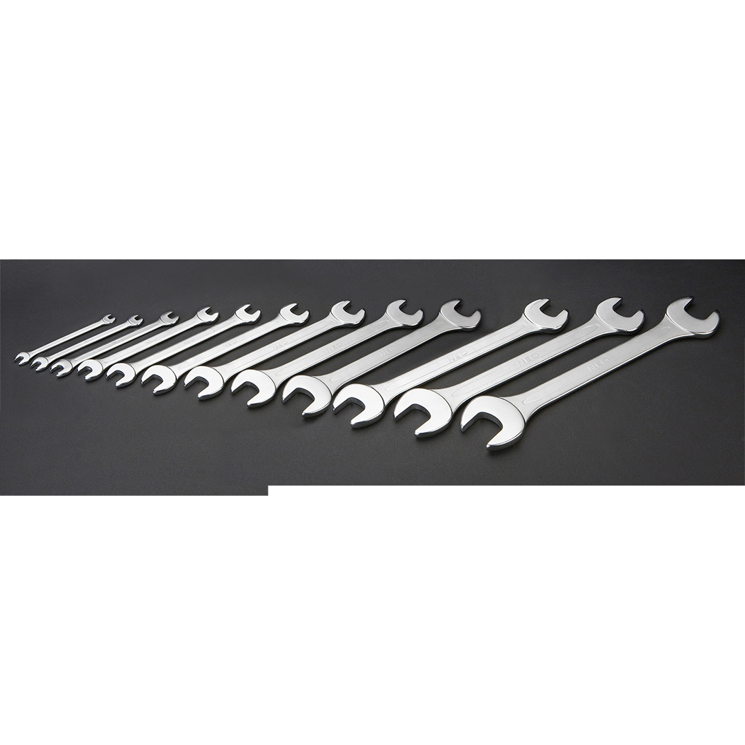 Double open wrenches 6-32 mm, set 12 pcs - obrazek 3