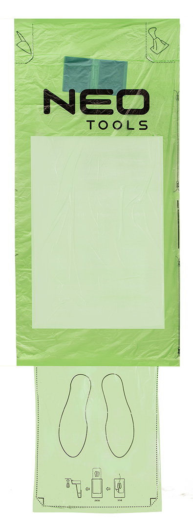 Pokrowiec ochronny folia ECO 5w1 (fotel, kierownica, dźwignia zmiany biegów, ręczny, dywanik) 200szt - obrazek 10