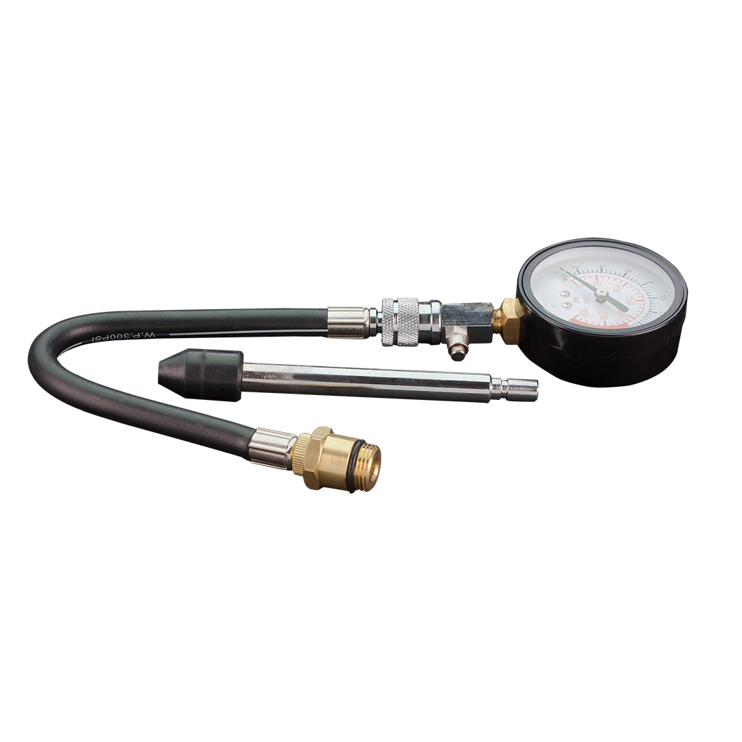 Compression pressure gauge with adapters - obrazek 5
