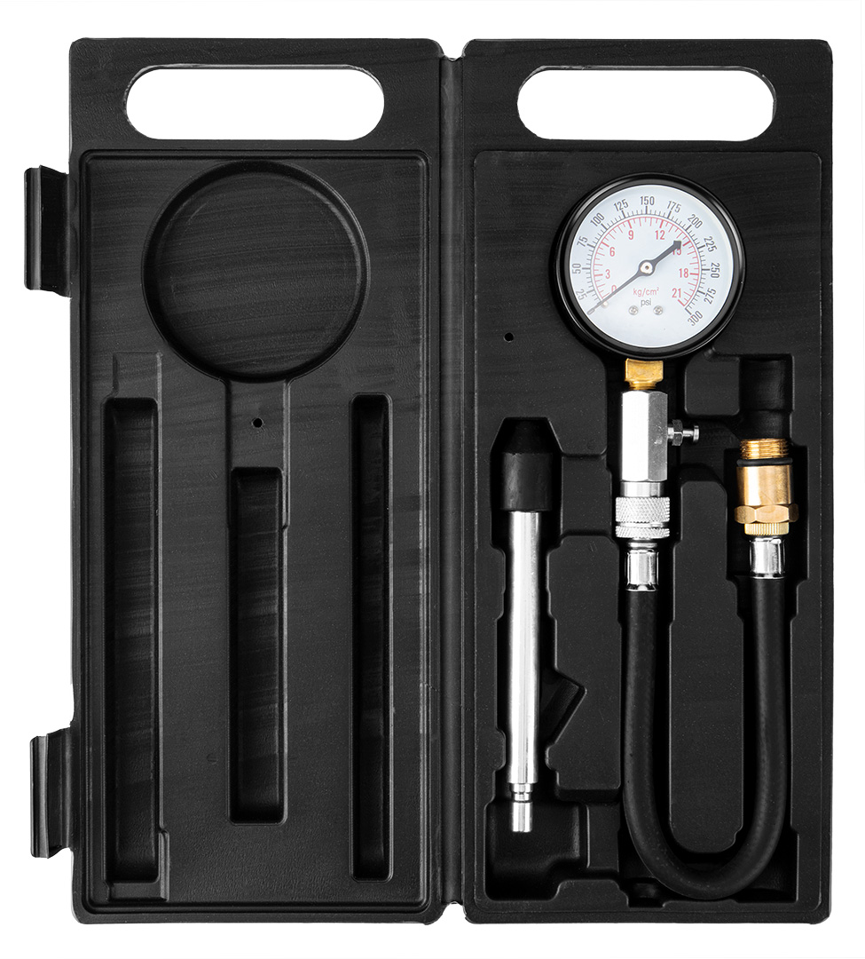 Compression pressure gauge with adapters - obrazek 7