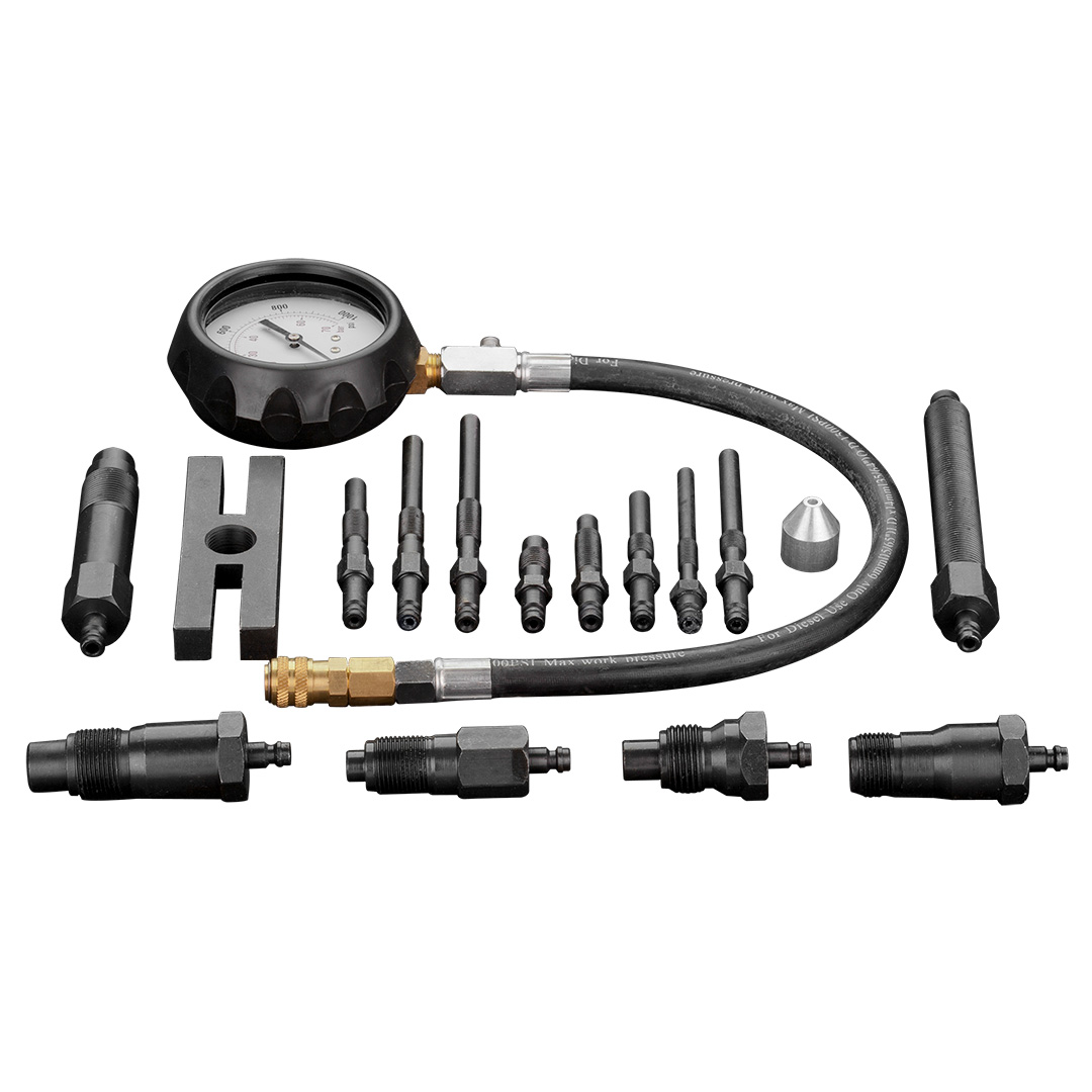 Diesel compression pressure gauge, set 16 pcs - obrazek 2