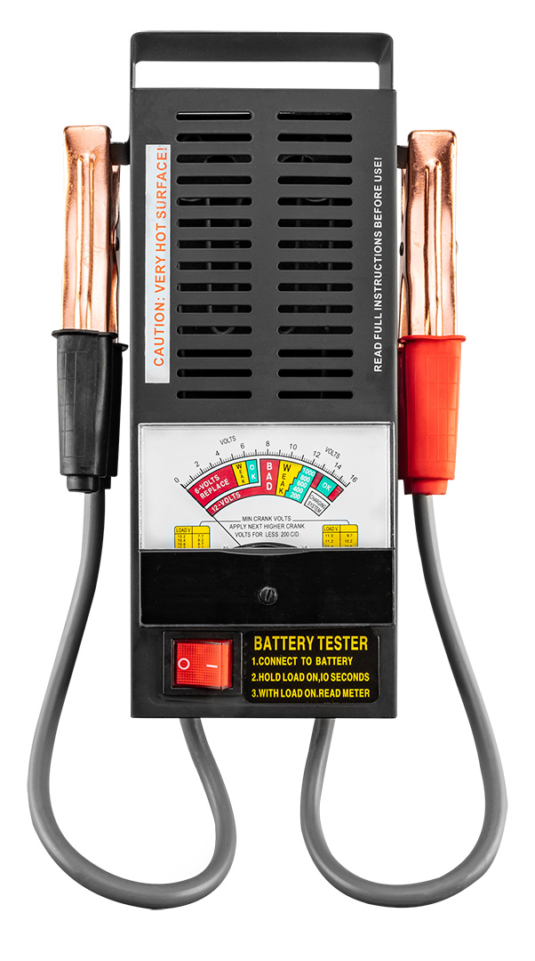 Tester akumulatorów 100 A, 6/12 V - analogowy - obrazek 2