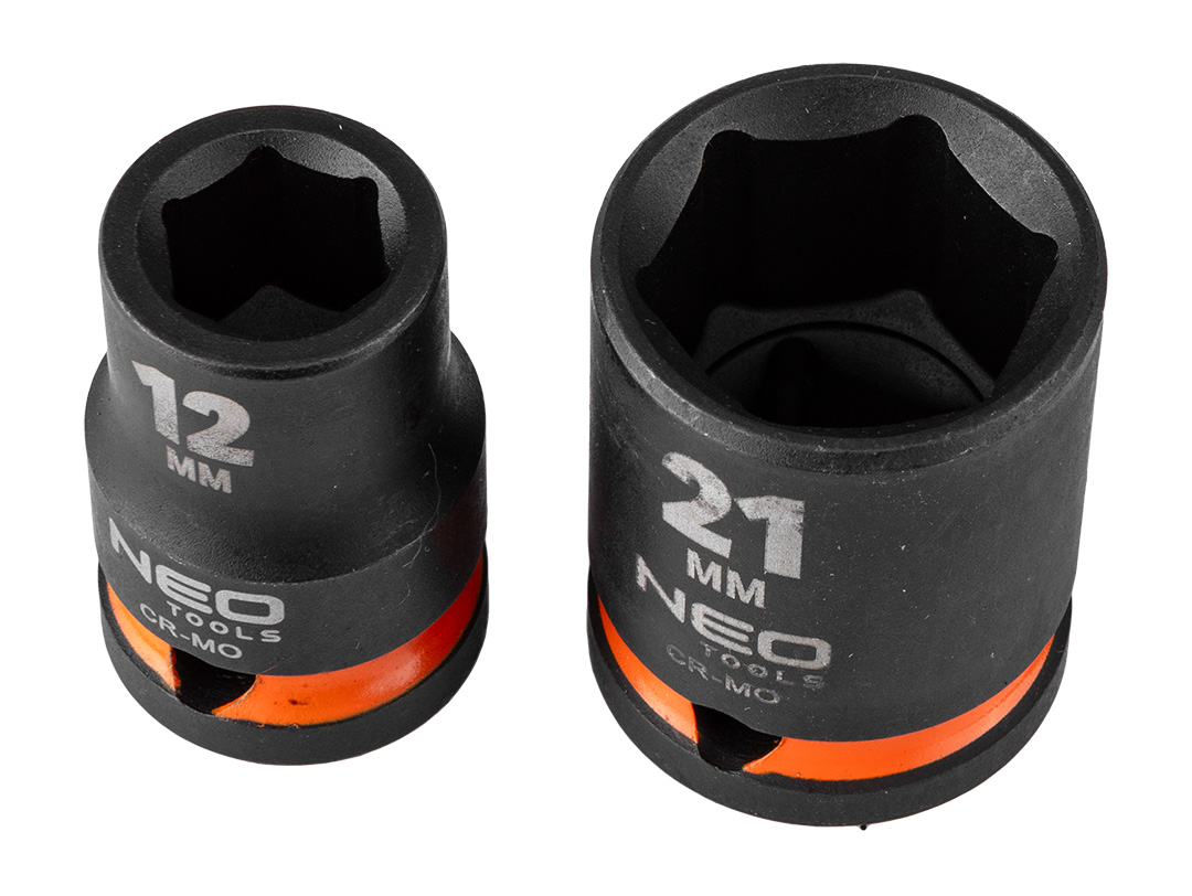 Impact socket 1/2" set 10 pcs ( 10,12,13,14,16,17,19,21,22,24) - obrazek 5