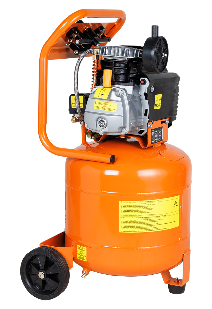 Kompresor olejowy pionowy 40 l, 230V - obrazek 5