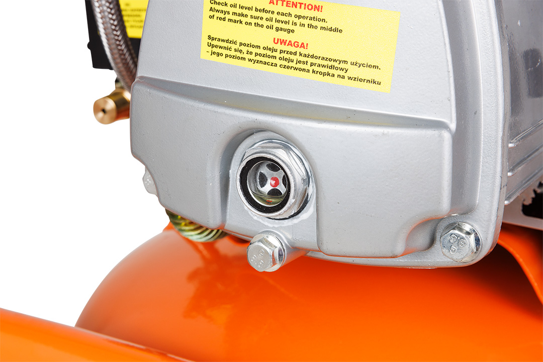 Kompresor olejowy pionowy 40 l, 230V - obrazek 10