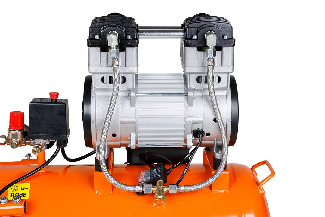 Kompresor bezolejowy 50 l - obrazek 10