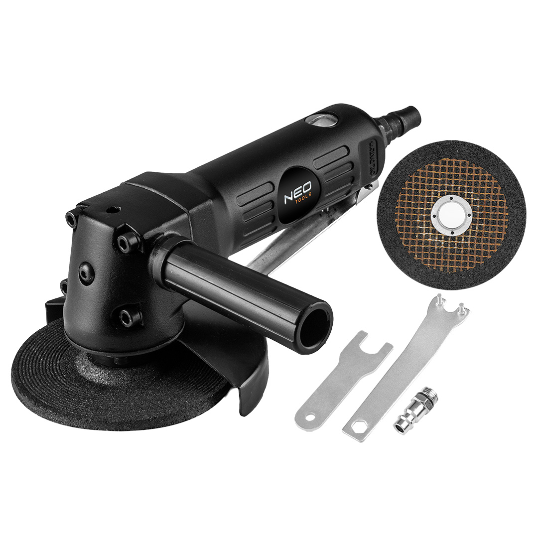 Pneumatic angle grinder 125mm, 11000rpm