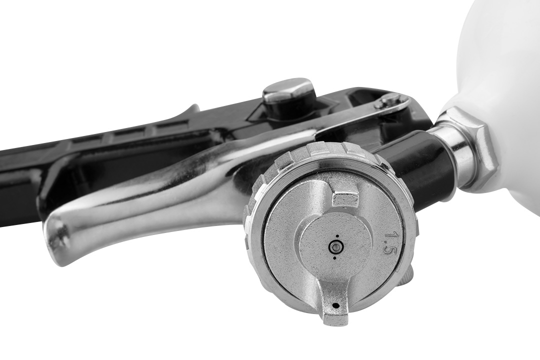 Spray gun top tank 0.6 l, nozzle 1.5 mm - obrazek 3