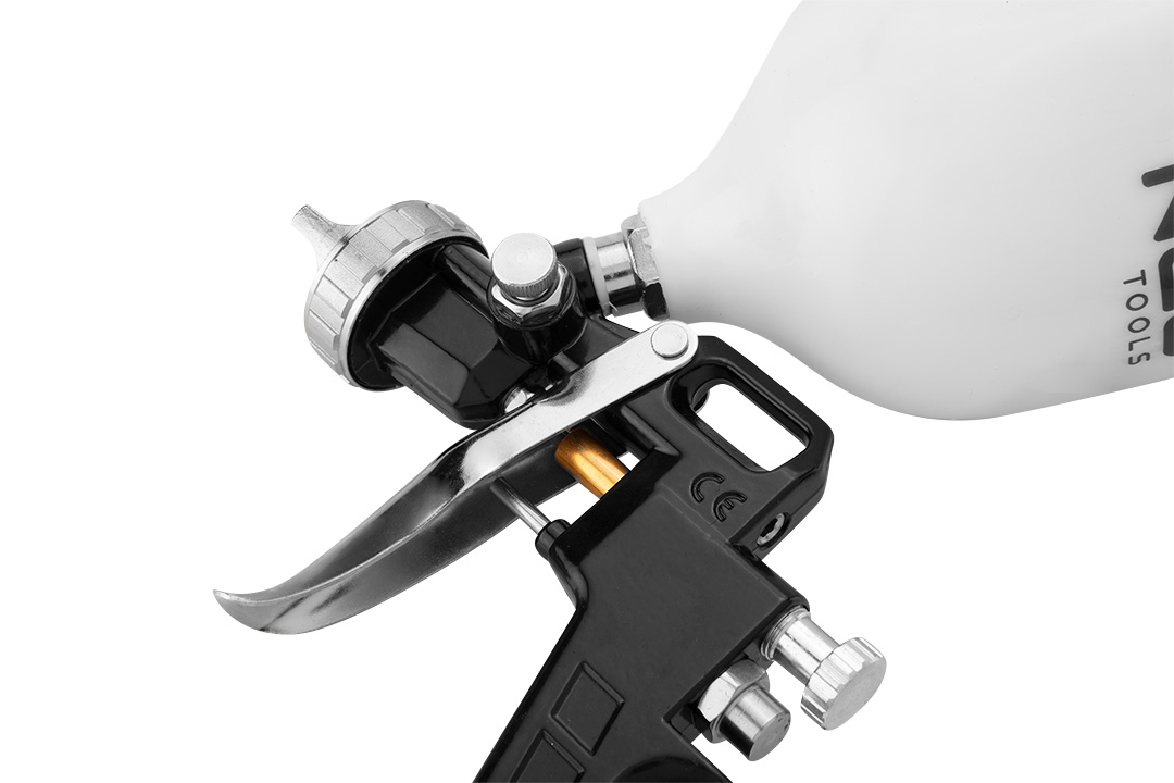 Spray gun top tank 0.6 l, nozzle 1.5 mm - obrazek 4