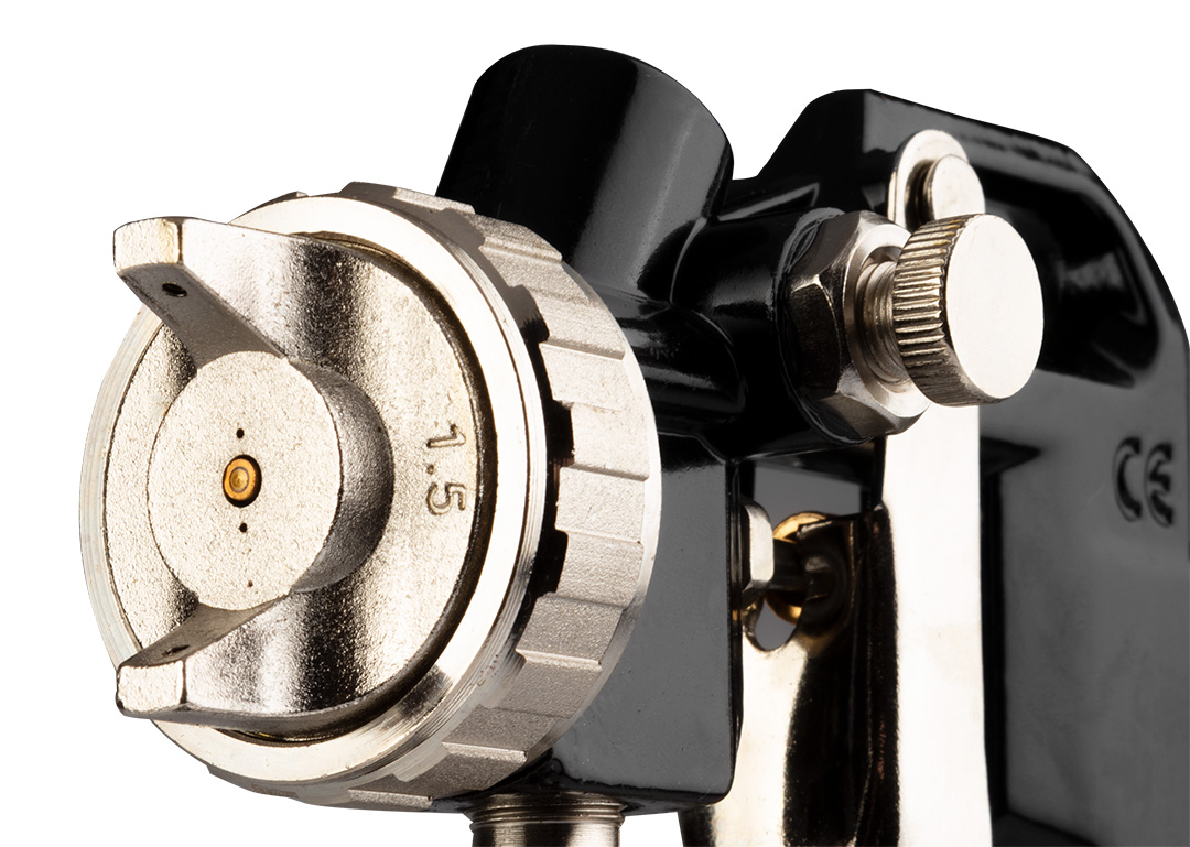 Spray gun lower tank 1 l, nozzle 1.5 mm - obrazek 5