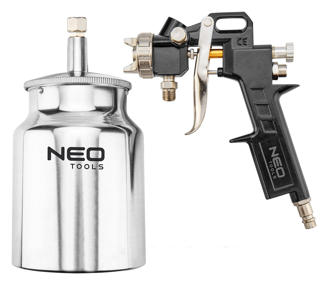Spray gun lower tank 1 l, nozzle 1.5 mm - obrazek 7