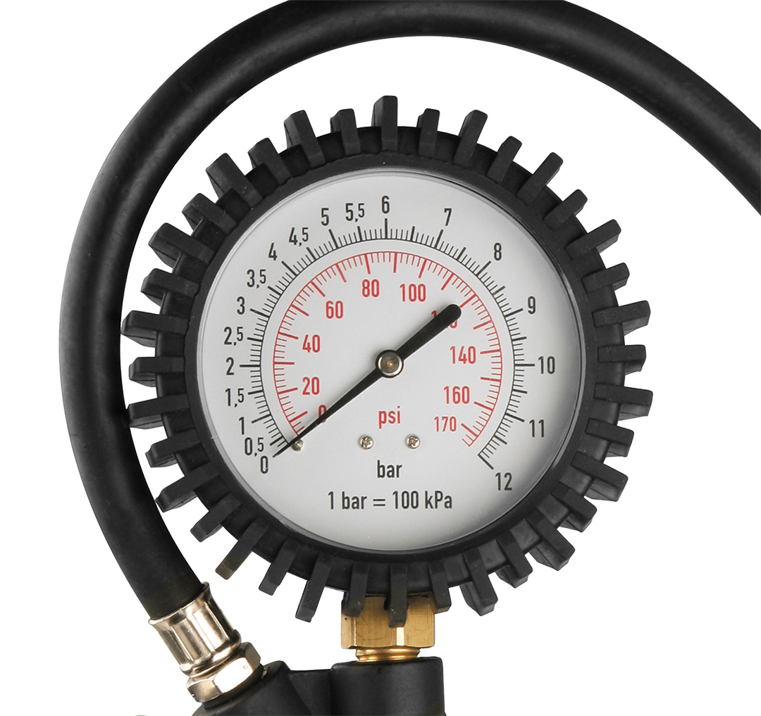 Inflating gun with manometer diam. 80 mm - obrazek 3