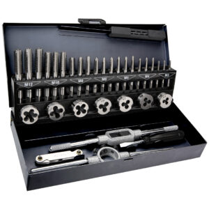 Taps and dies M3 - M12, 32 pcs set