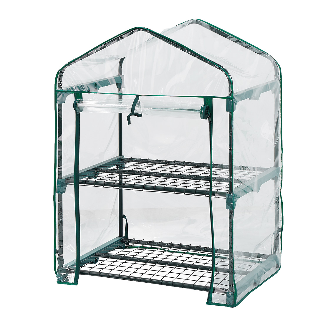Szklarnia 69 x 49 x 95 cm, folia PVC, metalowa konstrukcja