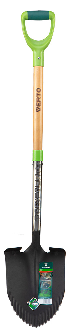 Szpadel ostry, drewniany trzonek, T-Rex - obrazek 7