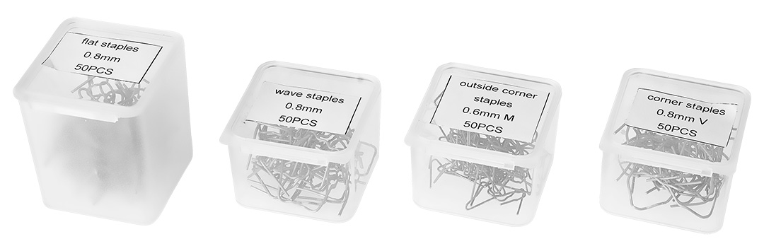 Lutownica do plastiku 50W zestaw + 200 szt zszywek + nóż + szczypce - obrazek 5