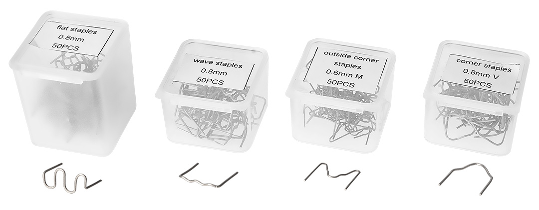 Lutownica do plastiku 50W zestaw + 200 szt zszywek + nóż + szczypce - obrazek 11