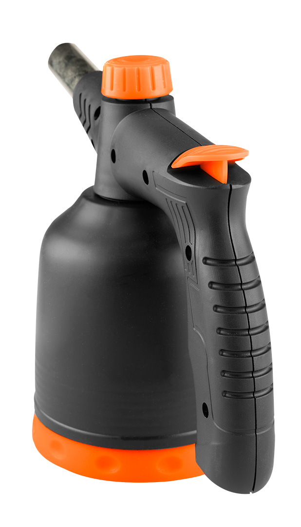 Lampa lutownicza gazowa na naboje 190 g, zapłon piezo, 360 stopni, do pracy w każdej pozycji - obrazek 2