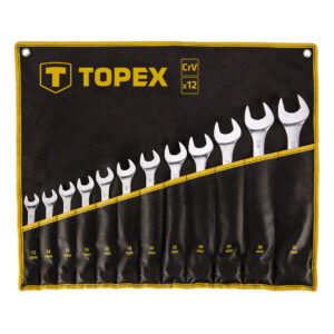 Combination wrenches 13-32 mm, set 12 pcs