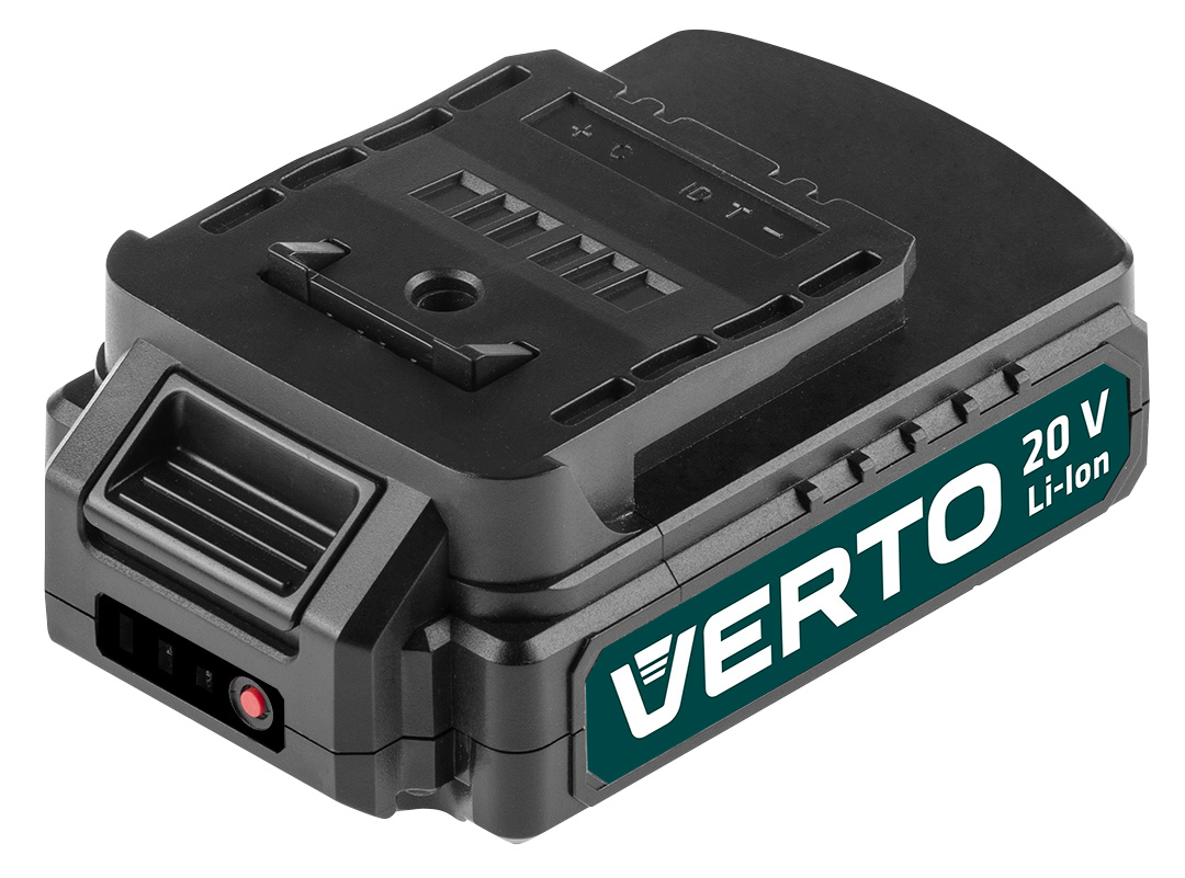 Wiertarko-wkrętarka akumulatorowa 2 x 20V, Li-Ion/1.5Ah, walizka + Latarka - obrazek 4